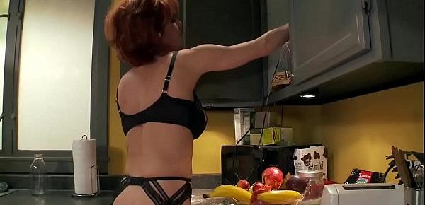  Redhead MILF housewife fucks bbc